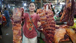 Market show: Yummy beef ribs cooking - Braised beef ribs - Countryside Life TV