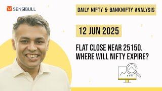 NIFTY Expiry & BANK NIFTY Analysis for Tomorrow | Stock Market Outlook | 12 June 2025, Thursday