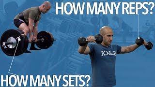 THE BEST SETS AND REPS FOR STRENGTH, MUSCLE GROWTH, & ENDURANCE