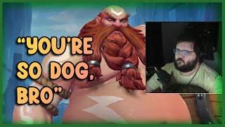 Pinkward : "Gragas is just a brainless Top pick that really has no Counters" 