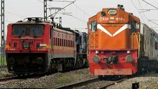 Loco Failure - Diesel & Electric Locos To The Rescue | Indian Railways