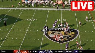 NFL LIVE Cleveland Browns vs Baltimore Ravens | Week 18 NFL Full Game - 4th January 2025 NFL 25