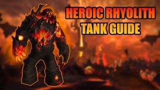 [Firelands] Lord Rhyolith Heroic Guide for TANKS | Cata Classic