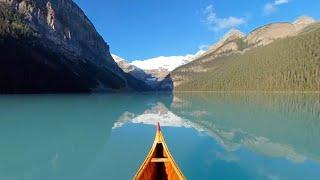 A 360° Canoe Ride Across Lake Louise - This Is Canada