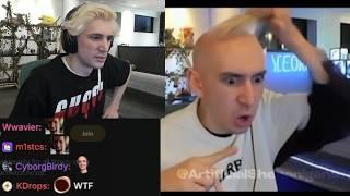 xQc Is Actually Speechless by This AI Edit Of Him