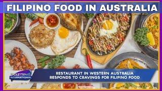 Restaurant in western Australia responds to cravings for Filipino food