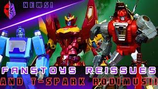 Fanstoys Slag, Blurr Reissues and Updated Images of T-Spark Rodimus!