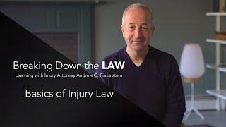 Understanding the Basics of Injury Law