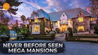 What Hides Behind The Walls Of NEVER BEFORE SEEN LUXURY MEGA MANSIONS In The USA  #mansiontour