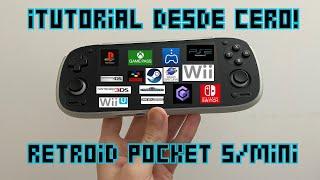 ¡Configura tu Retroid Pocket 5/Mini desde cero! Tutorial de 0 a experto 2025