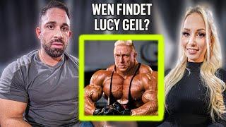 Pornodarstellerin Just Lucy bewertet deutsche Bodybuilder | Wen findet sie geil? | Kevin Wolter