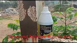 Rust X Neutracoat Rust Converter and Primer converting rust