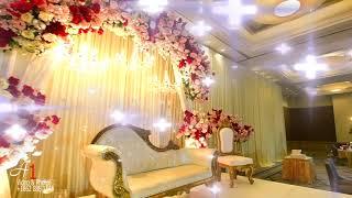 Great Wedding Decor of Aamir Viqar & Hiba Farooq at Hilton Philadelphia at Penn's landing in USA.