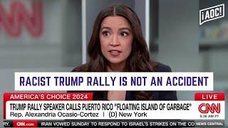 The racist Trump rally is not an accident | AOC on CNN