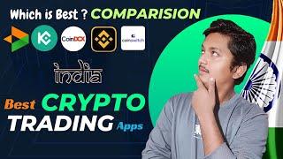 Best Crypto Exchange App In India 2025 | Top 5 Cryptocurrency Trading Apps Comparison