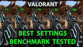 VALORANT BEST SETTINGS Benchmark