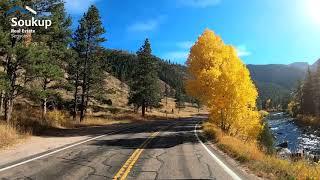 Driving tour of Fort Collins Colorado | A Drive up The Poudre River