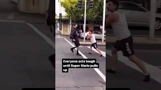 Small Man Saves the Day in Street Fight #shortvideo #shorts