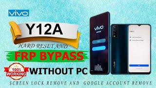 VIVO Y12A Hard Reset / Vivo y12a Frp bypass unlock without pc Vivo Y12A Unlock | Reset Not Working