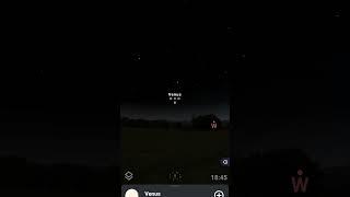 Zooming to Venus | Stellarium App
