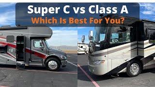 Super C vs Class A - Which Kind Of RV Is Best For You?