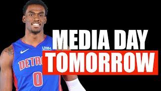 Pistons Media Day - What To Expect