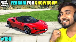 FINALLY, I BOUGHT A FERRARI FOR MY SHOWROOM IN GTA 5 - TECHNO GAMERZ GTA 5 GAMEPLAY #156