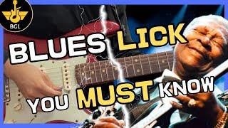 Blues lick of the week from Blues Guitar Lab Library/Albert King Lick!/Tabs & Theory in BGL