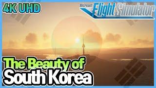 Microsoft Flight Simulator 2020 4K UHD │The Beauty of South Korea│The Grand Arirang│cinematic