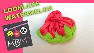 Rainbow Loom Fruit Off the Loom - Watermelon Slice Charm