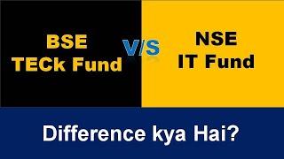 BSE TECk Index Vs NSE IT Index | Difference kya hai? | Simply explained