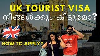 UK TOURIST VISA MALAYALAM | HOW TO APPLY UK TOURIST VISA | UK VISIT VISA APPLICATION FORM FILLING