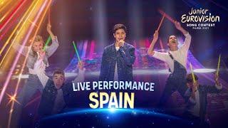 Levi Díaz - Reír - LIVE - Spain  - Junior Eurovision 2021