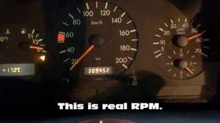 SKG Garage: Grazy Vito: Reveal of secret RPM limiter.