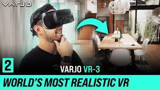 Varjo VR-3 The World's Most Realistic Virtual Reality Device