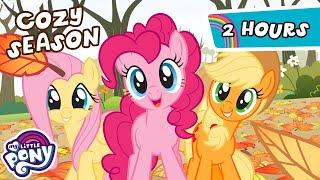 Get Cozy with the Ponies  | 2 HOUR FALL COMPILATION | My Little Pony: Friendship is Magic