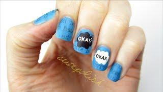 The Fault In Our Stars Nail Art