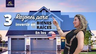 3 RAZONES PARA INVERTIR EN LOS ESTADOS UNIDOS! / Angie Cardonne
