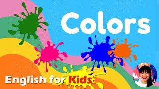 Colors are beautiful, like rainbow!  English Learning for Kindergarten