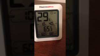 ThermoPro TP50 Hygrometer Thermometer Indoor Humidity Monitor with Temperature Gauge Humidity Meter