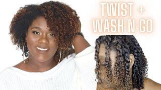 Twash n Go aka Twist and Wash n Go |  More Volume + Lasts longer than Traditional Wash n Go!