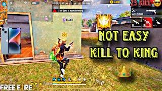 NOT EASY KILL TO KING GRANDMASTER LOBBY !! 23 KILLS - GARENA FREEFIRE