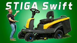 Better Than A Petrol Powered Ride On Mower? The New STIGA SWIFT 372e