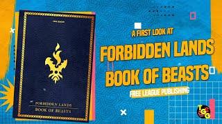 Forbidden Lands: Book of Beasts | First Look and Page-Through