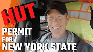 HUT FOR NEW YORK | HOW TO GET YOUR HUT STICKER AS A WERNER TRUCKING OTR DRIVER | HUT PERMIT