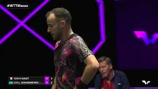 FULL MATCH | Simon Gauzy vs Kirill Gerassimenko | MS R32 | #WTTMacao 2024