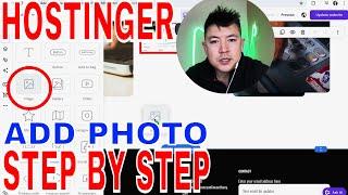   How To Add Image Photo To Hostinger Website Builder 