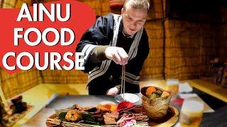 We try AINU CUISINE in SAPPORO, JAPAN