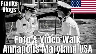 Annapolis Maryland  Foto & Video Walk Fujifilm X-T5 DJI Pocket 3  und der DJI Air 3