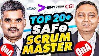 [Top 20+]  SAFe scrum master interview questions and answers ⭐ scrum master interview questions